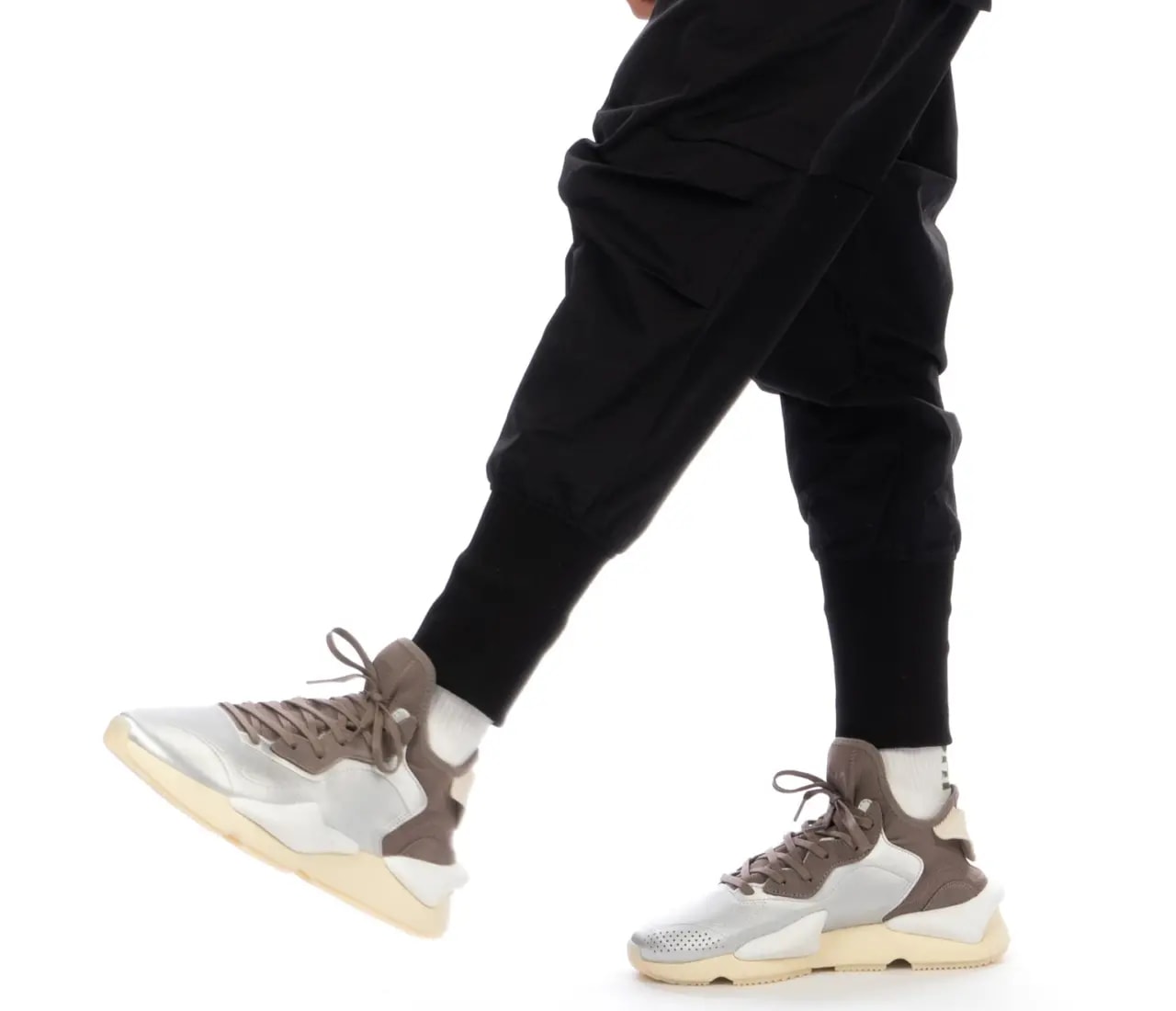 Giày Adidas Y-3 Kaiwa 'Silver Metallic White' HQ3672 — ảnh 4