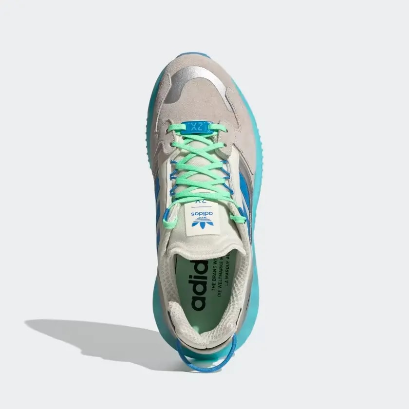 Giày Adidas ZX 5K Boost 'Off White Pulse Blue' GY4160 — ảnh 3