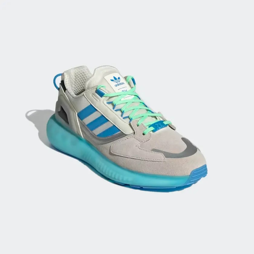 Giày Adidas ZX 5K Boost 'Off White Pulse Blue' GY4160 — ảnh 5