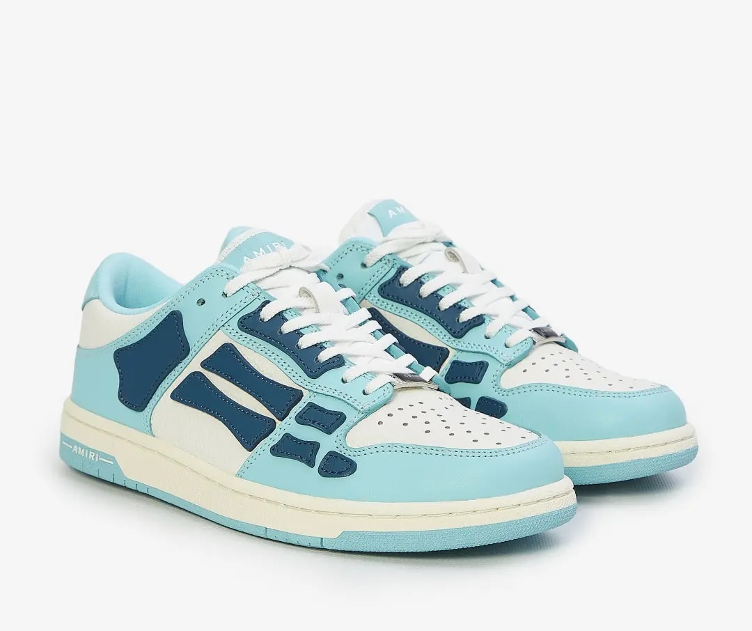 Giày Amiri Skel Top Low 'Light Blue' PF23MFS025-533 — ảnh 3
