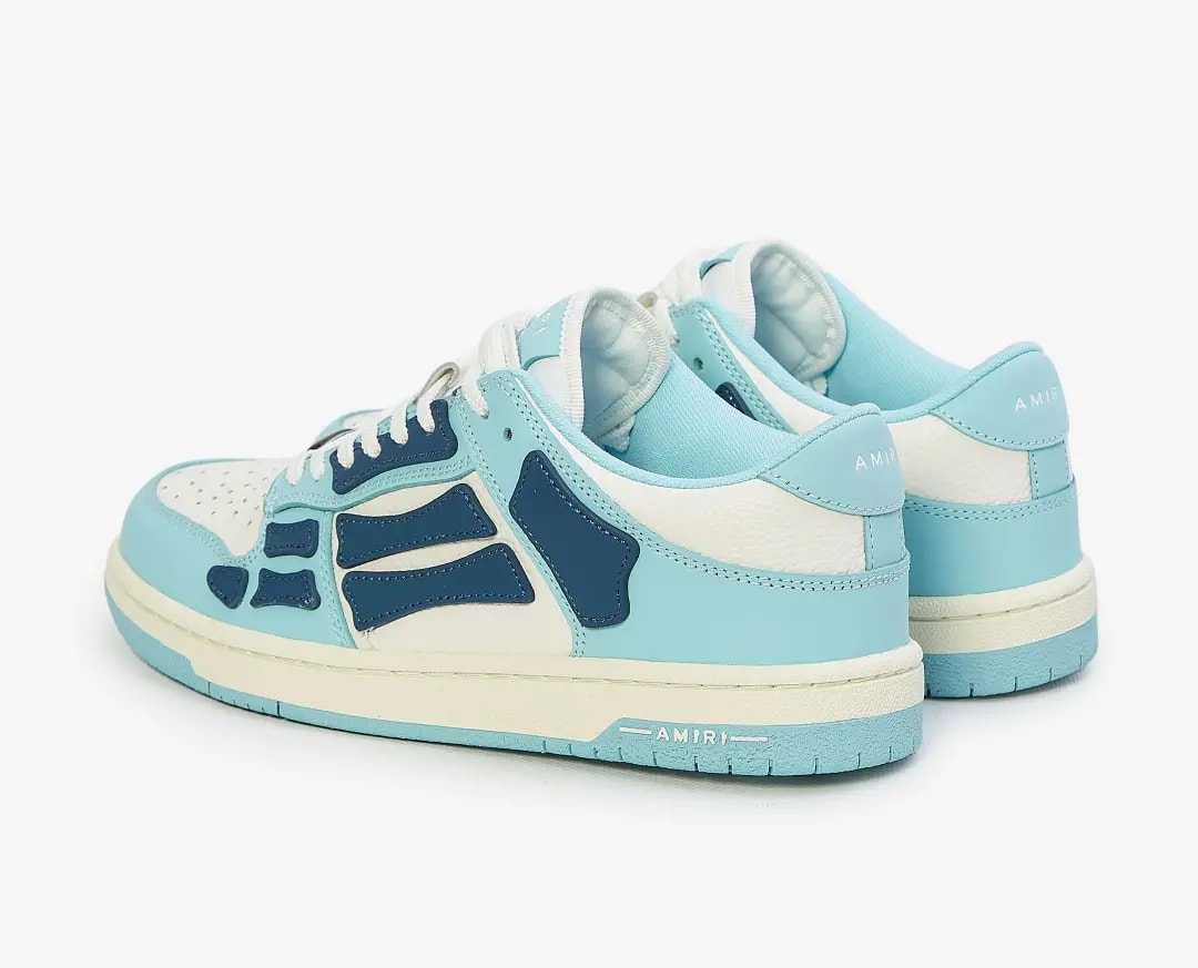Giày Amiri Skel Top Low 'Light Blue' PF23MFS025-533 — ảnh 4