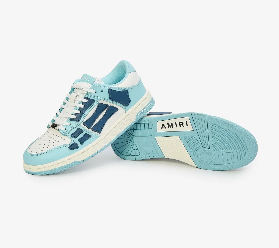 Giày Amiri Skel Top Low 'Light Blue' PF23MFS025-533 — ảnh 5