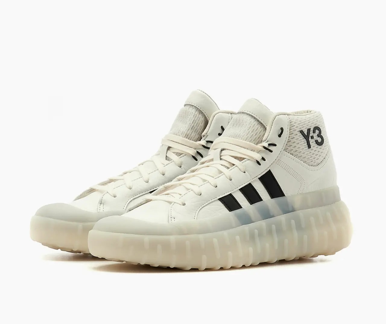 Giày Adidas Y-3 GR.1P High 'White Black' GW8642 — ảnh 5