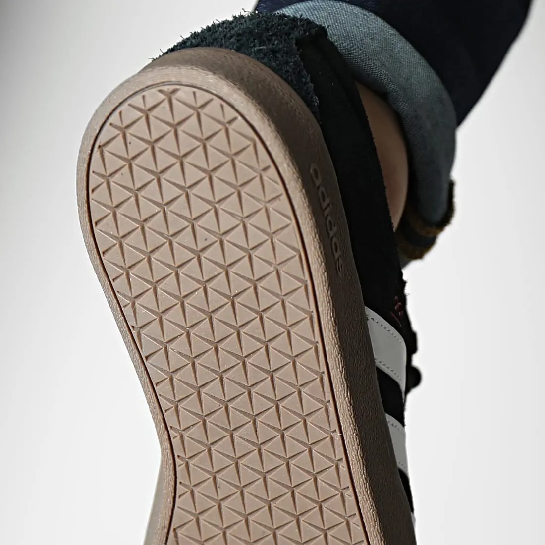 Giày Adidas Vl Court Lifestyle Skateboarding 'Black' HQ1801 — ảnh 5