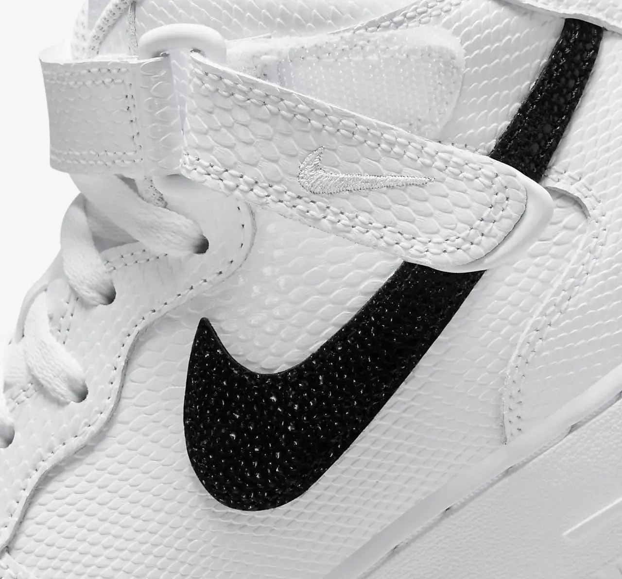 Giày Nike Air Force 1 Mid '07 'White Black' DZ5211-100 — ảnh 5