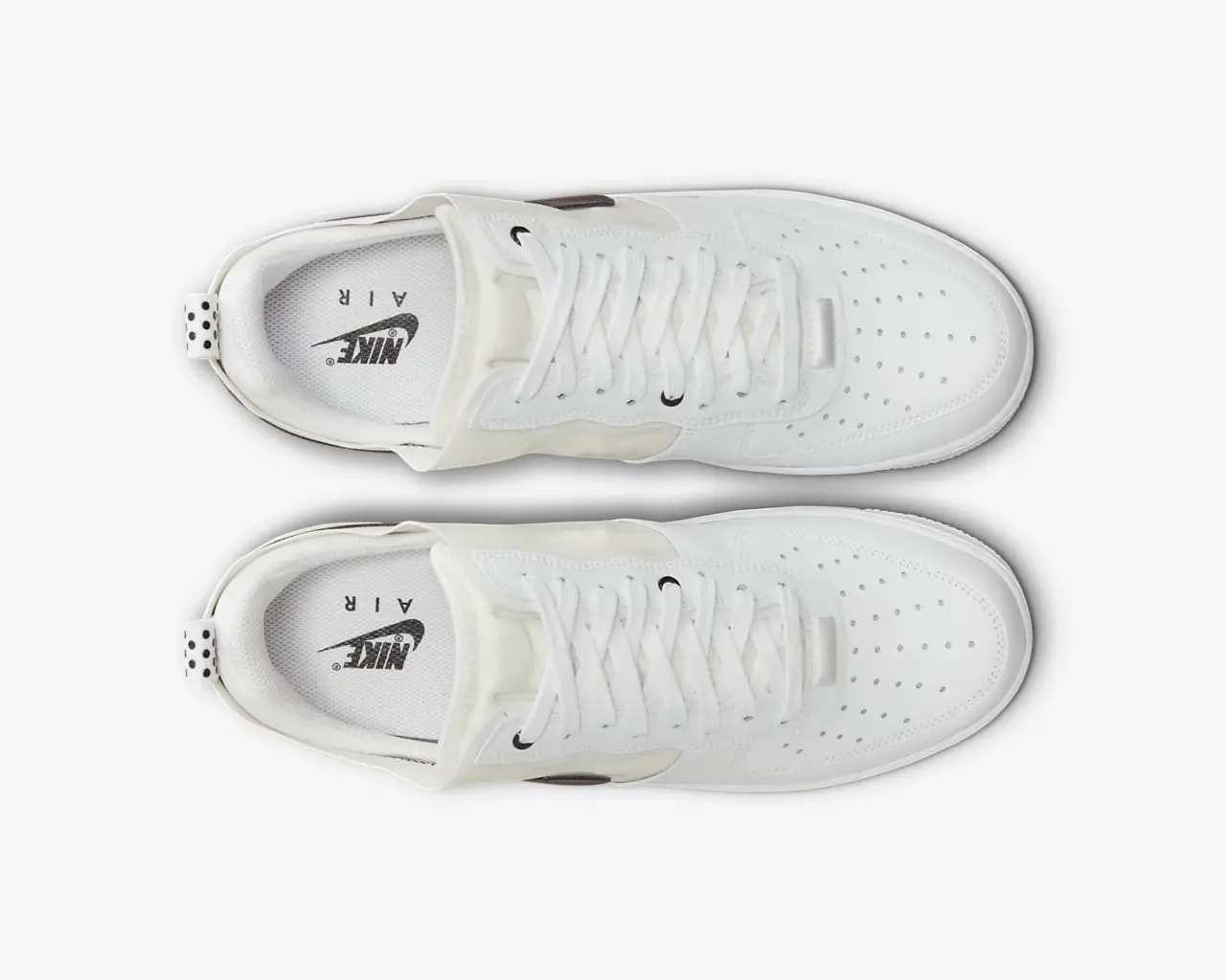 Giày Nike Air Force 1 React 'White Black' DV0808-101 — ảnh 2