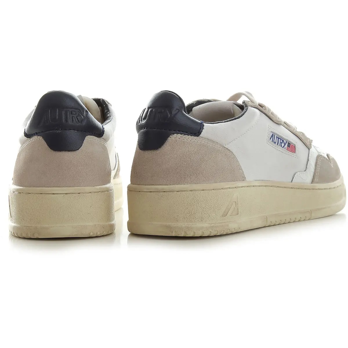 Giày Autry Medalist Low 'Crack White Blue' AULM-NC08 — ảnh 3