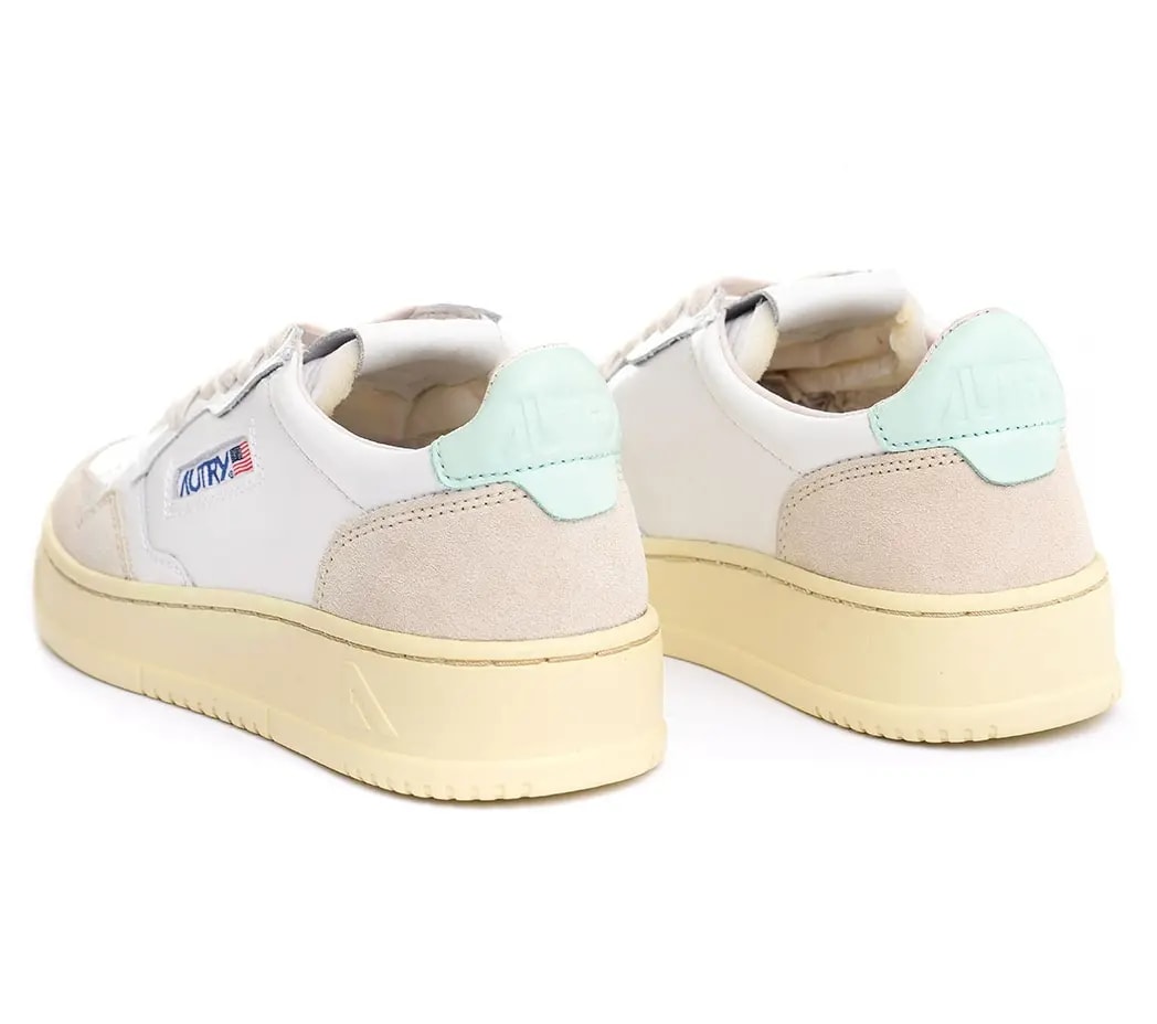 Giày Autry Medalist Low 'White Light Blue' AULW-LS47 — ảnh 5