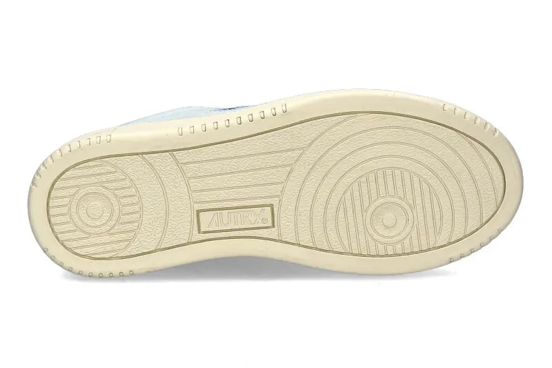 Giày Autry Medalist Low Goatskin 'Light Blue' AULW-GG25 — ảnh 4