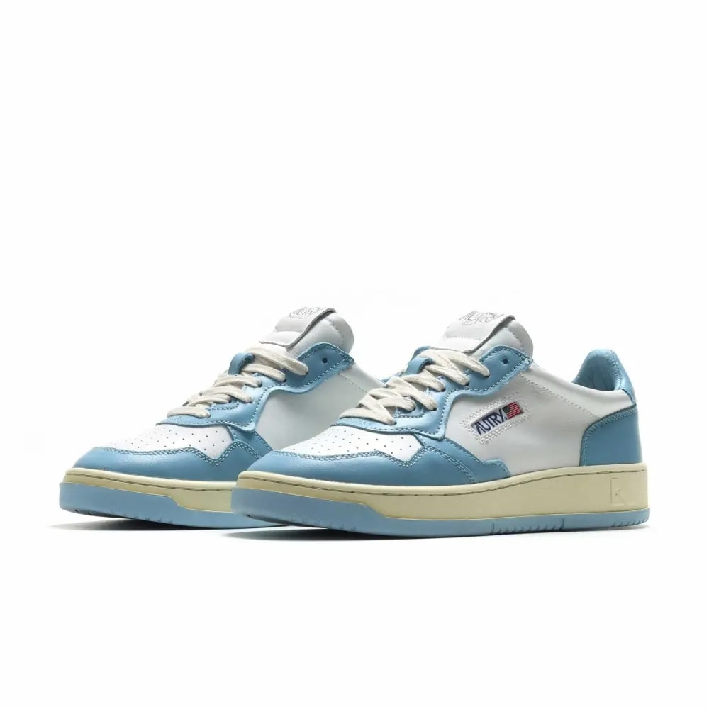 Giày Autry Medalist Low 'Light Blue White' AULM-WB08 — ảnh 5