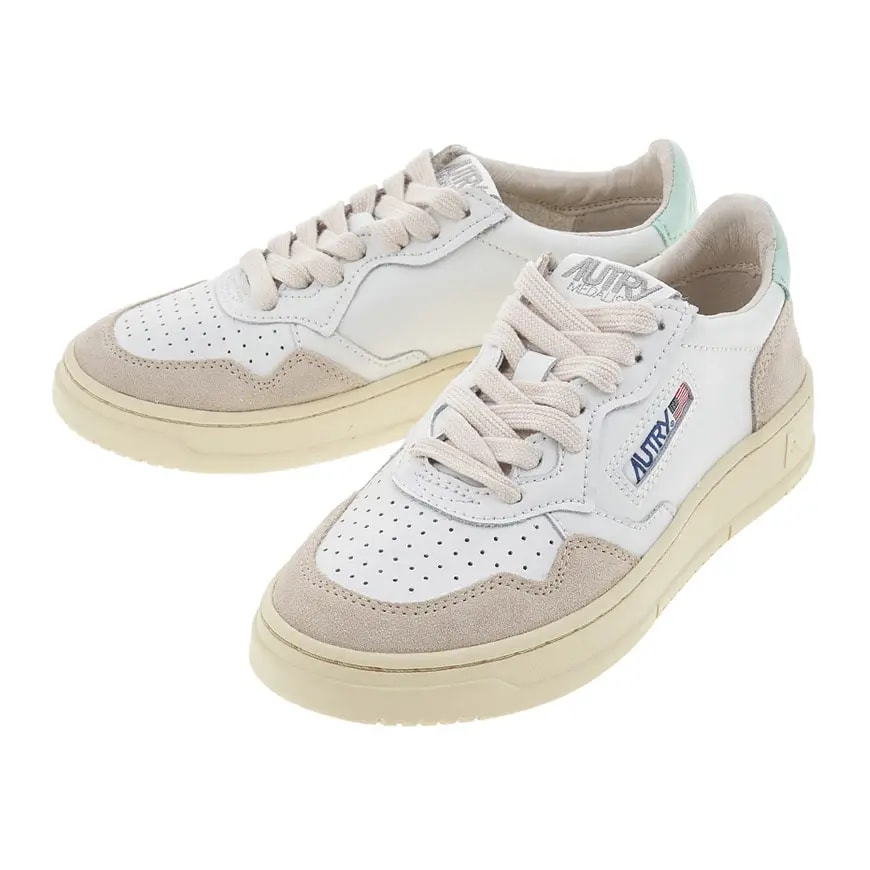 Giày Autry Medalist Low 'White Light Blue' AULW-LS47 — ảnh 4