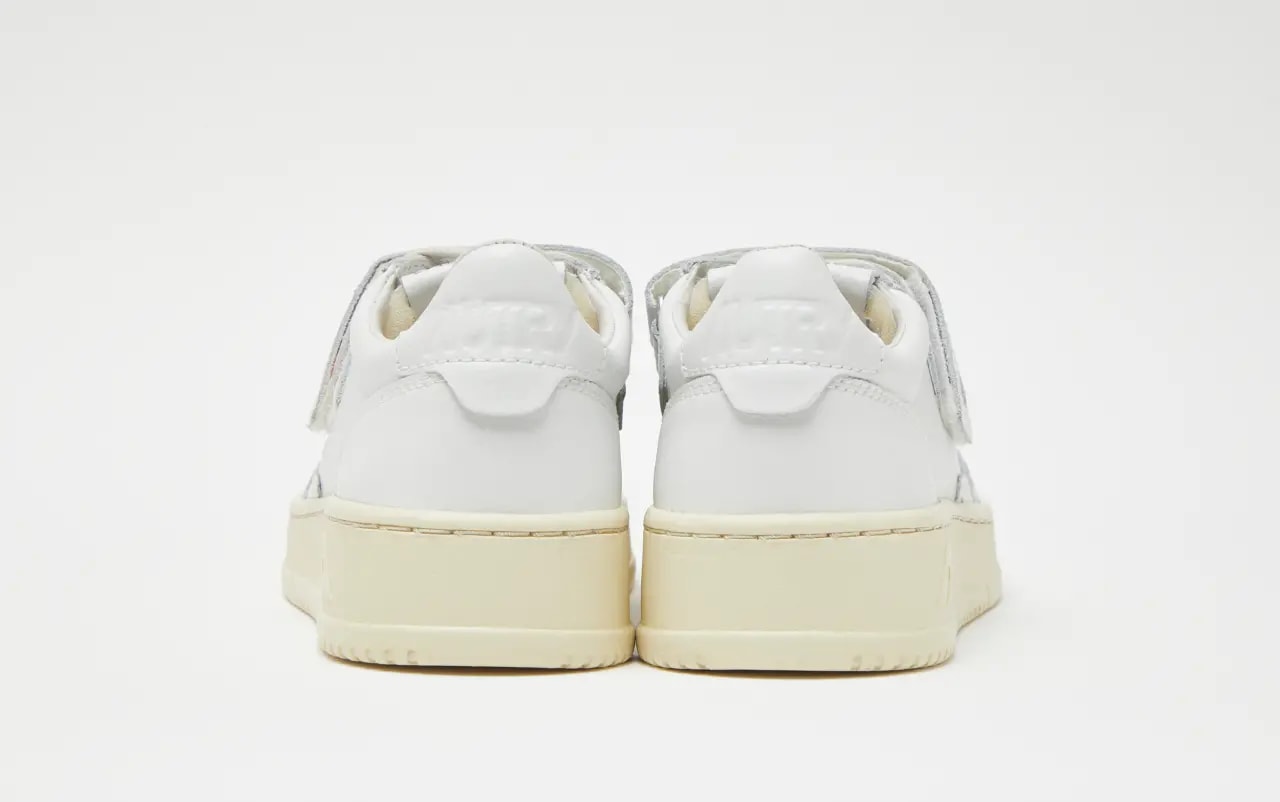 Giày Autry Strip Medalist Low Leather 'White' ASLW-LV01 — ảnh 3