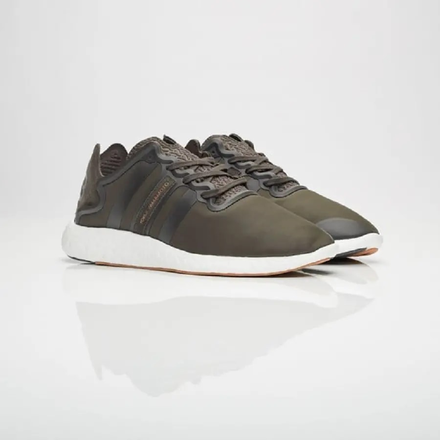 Giày Adidas Y-3 Yohji Run 'Black Olive' CG3211 — ảnh 3
