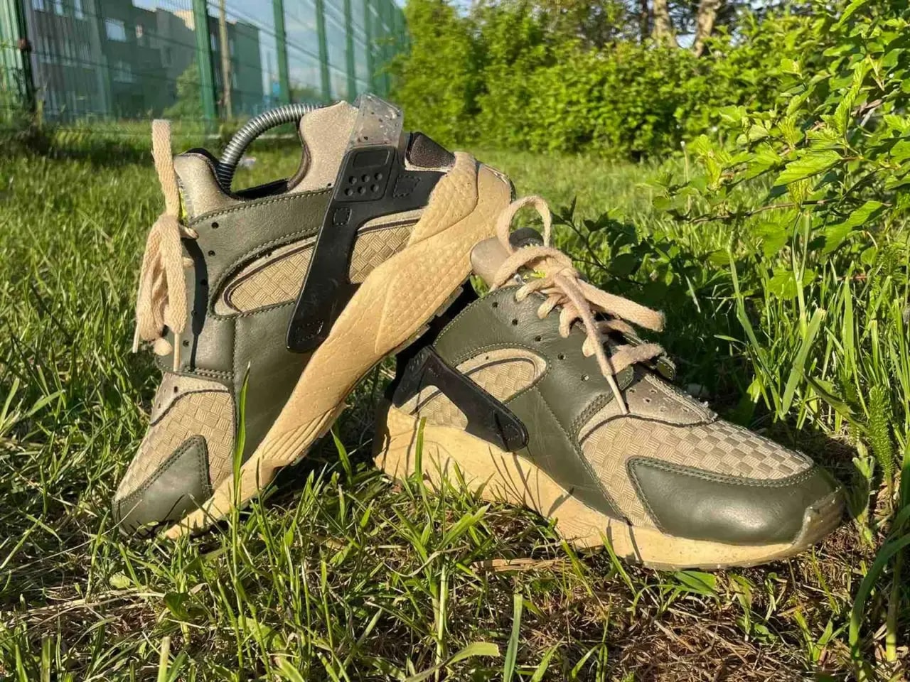 Giày Nike Air Huarache Crater Premium 'Cargo Khaki' DM0863-300 — ảnh 5