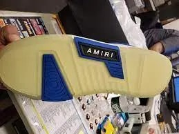 Giày Amiri Stadium Low 'White Blue' MFS007-123 — ảnh 4