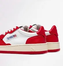 Giày Autry Medalist Low 'Red White' AULW-WB02 — ảnh 3