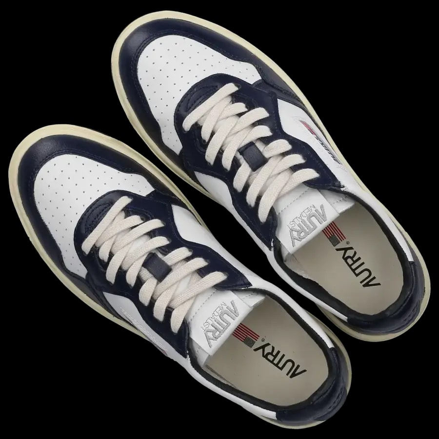 Giày Autry Medalist Mid 'White Blue' AUMM-WB04 — ảnh 4