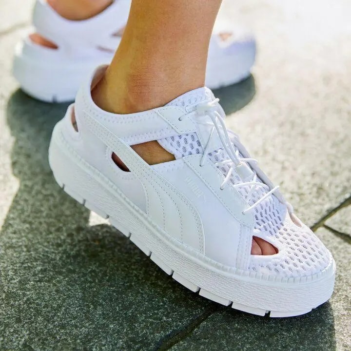 Dép Puma Platform Trace Lite Mule 'White' 382872-02 — — ảnh 4