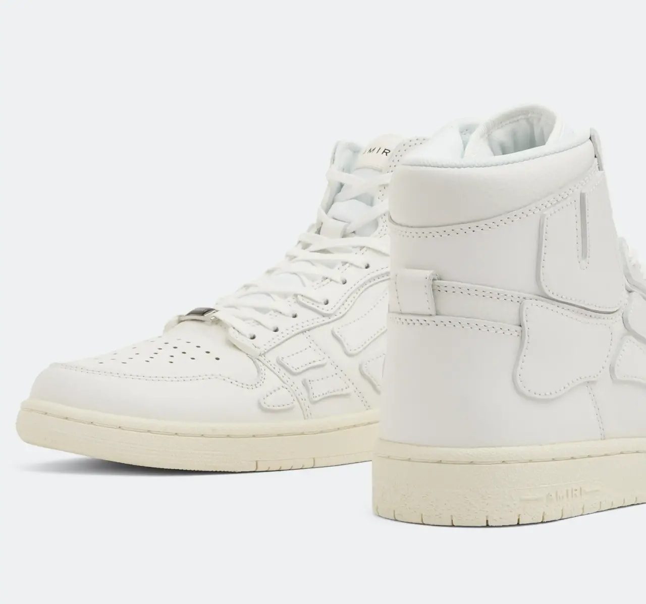 Giày Amiri Skel Hi Top 'White' MFS002-100 — ảnh 2