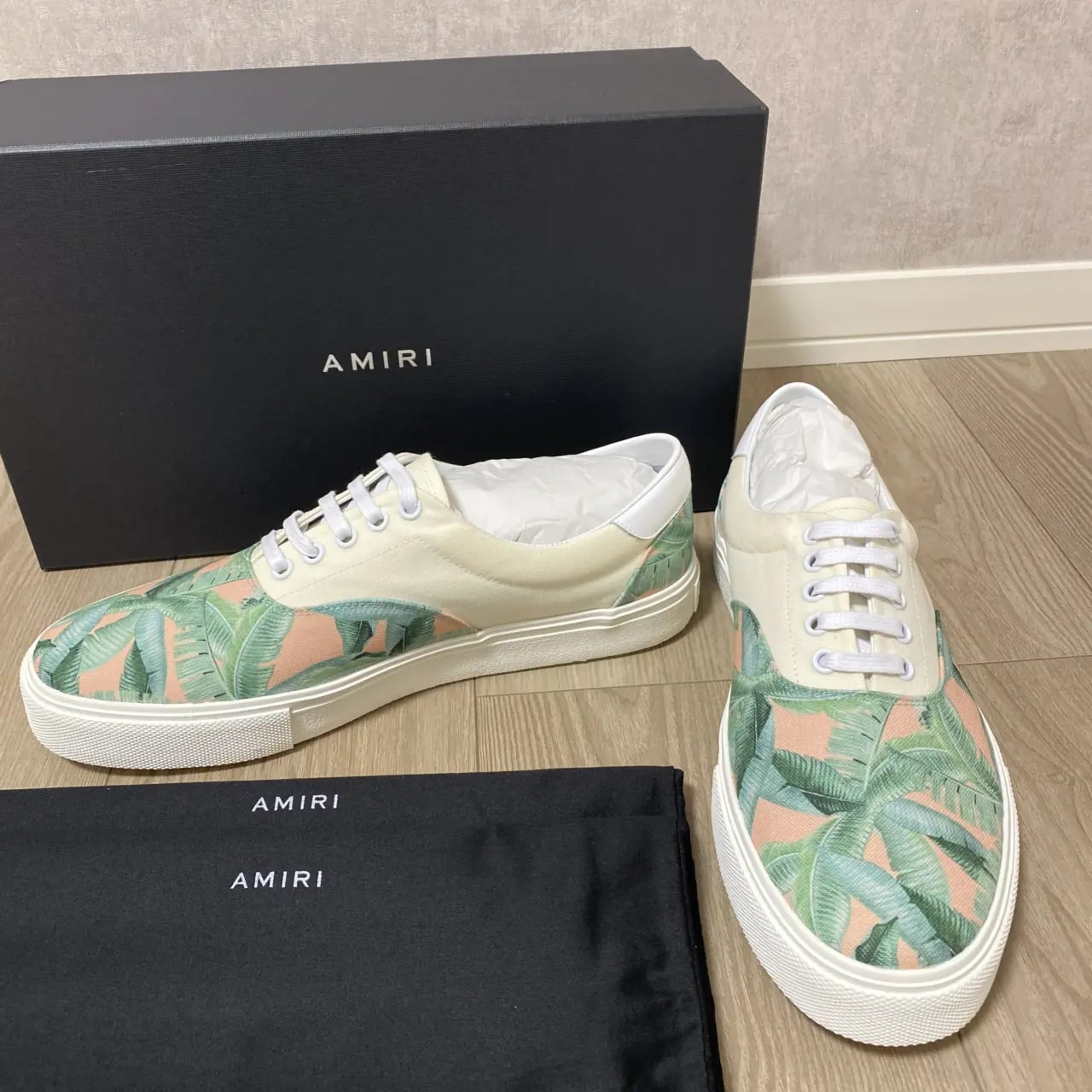 Giày Amiri Lace-Up 'Banana Leaf' F0F22148CO-GPN — ảnh 4