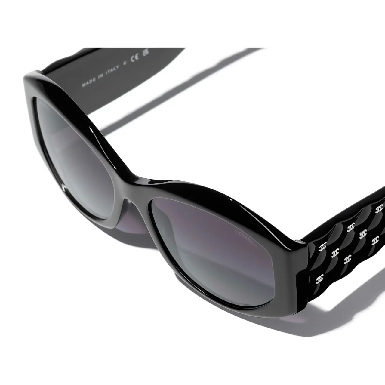 Kính Channel Oval Sunglasses 'Grey' A71515-X01081-S6016 — ảnh 3
