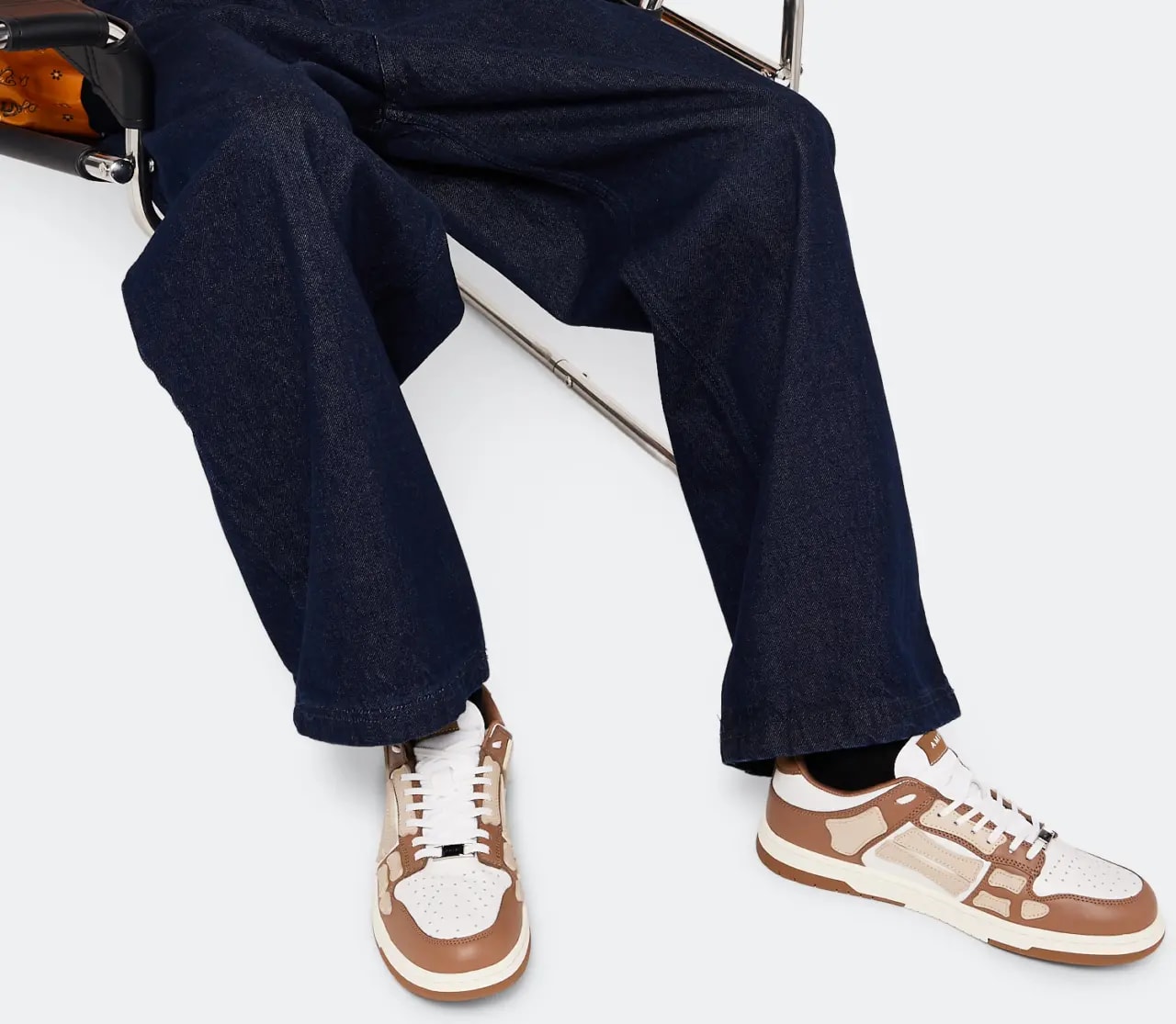 Giày Amiri Skel Top Low 'Brown' PF23MFS005-242 — ảnh 2