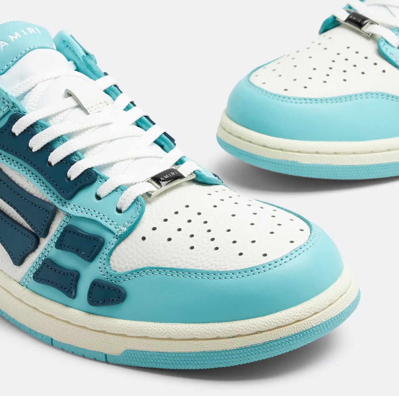 Giày Amiri Skel Top Low 'Light Blue' PF23MFS025-533 — ảnh 2