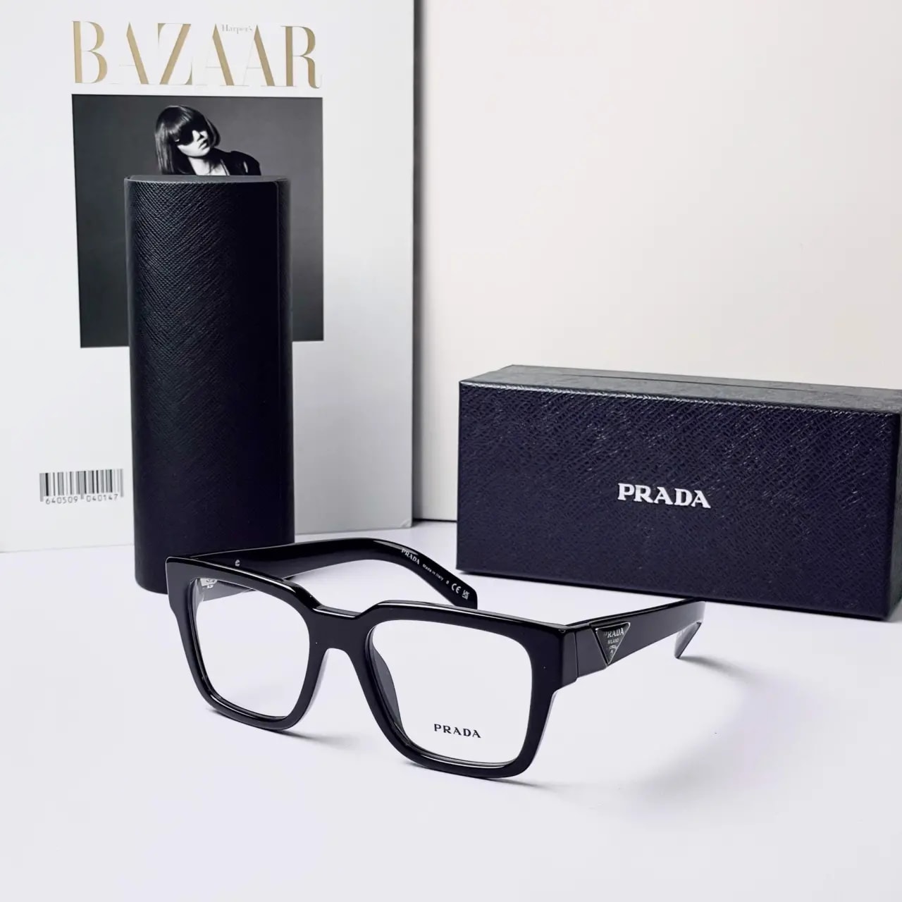Kính Prada Eyeglasses 'Black' PR09ZV1AB1O1 — ảnh 4