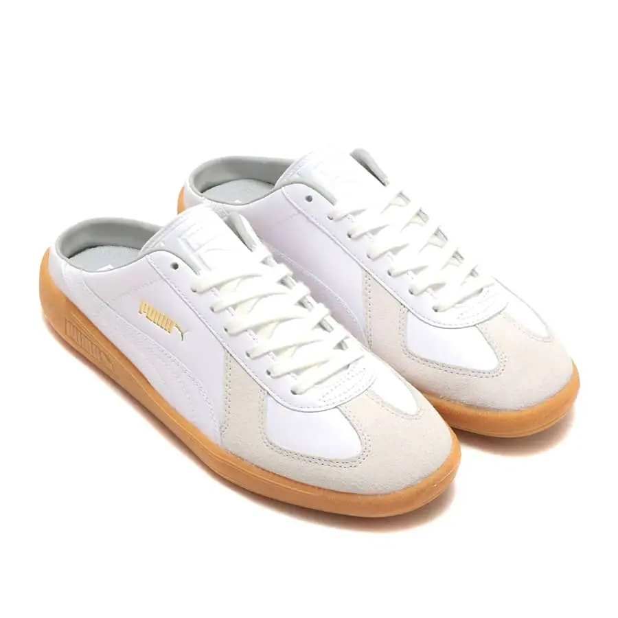 Giày Puma Army Trainer Mule 'White' 387824-01 — ảnh 4