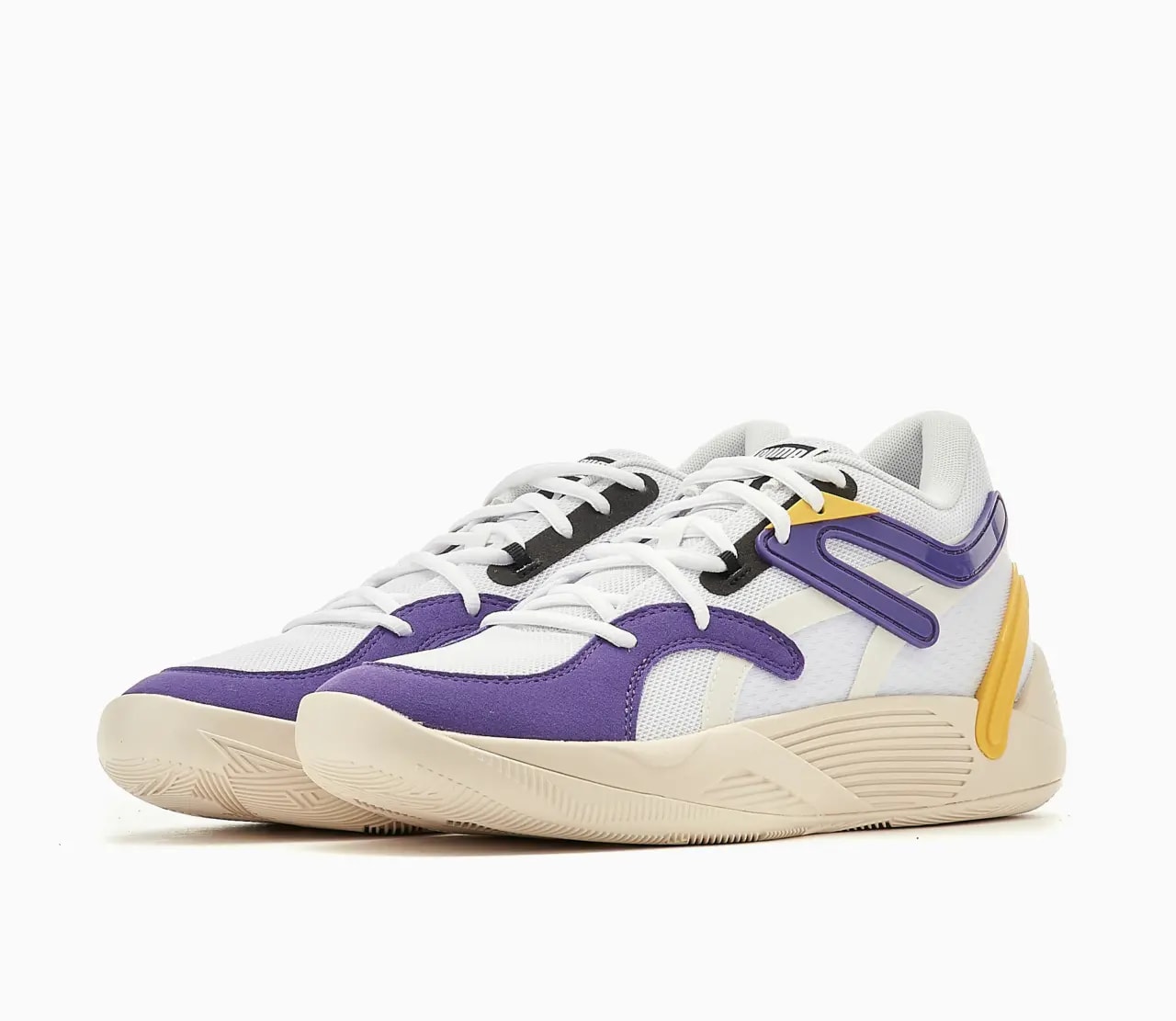 Giày Puma TRC Blaze Court 'White Spectra Yellow' 376582-07 — ảnh 2