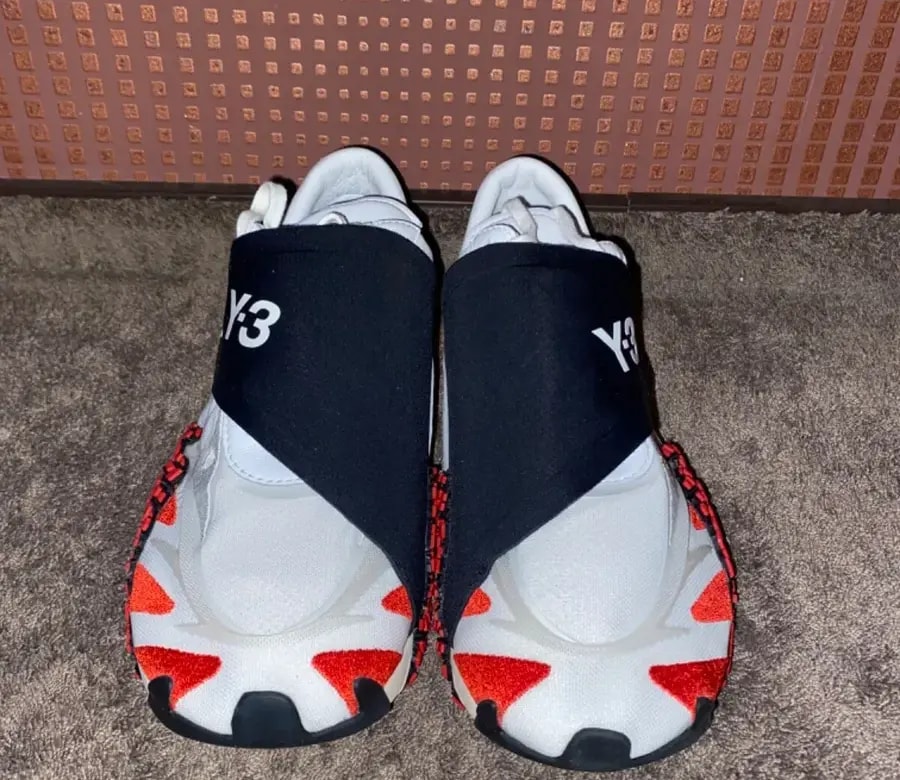 Giày Adidas Y-3 Rehito 'White Red' FX0557 — ảnh 3
