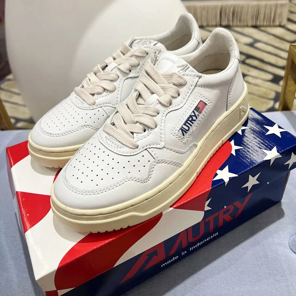 Giày Autry Medalist Low Leather 'White' AULW-LL15 — ảnh 5