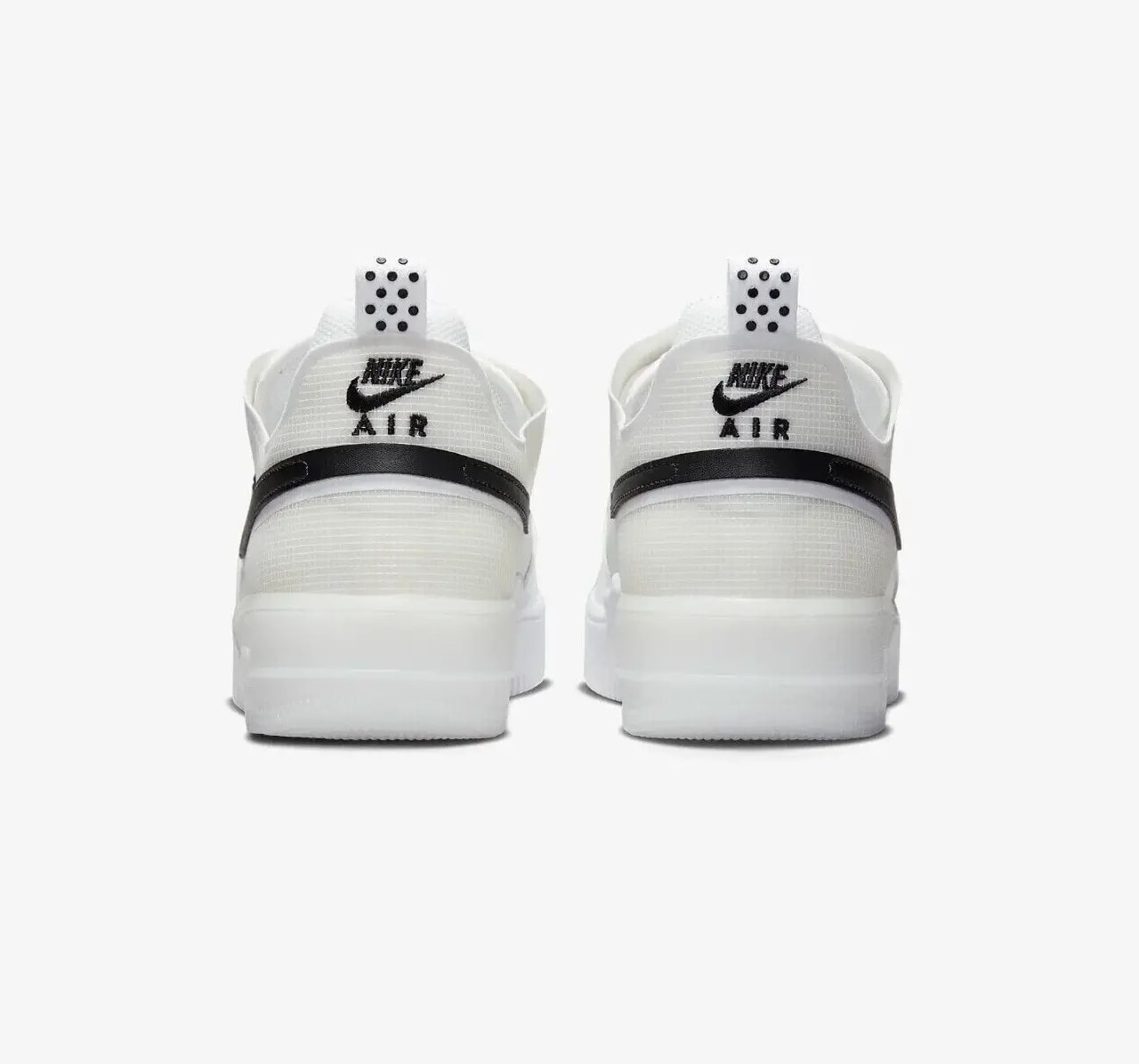 Giày Nike Air Force 1 React 'White Black' DV0808-101 — ảnh 4