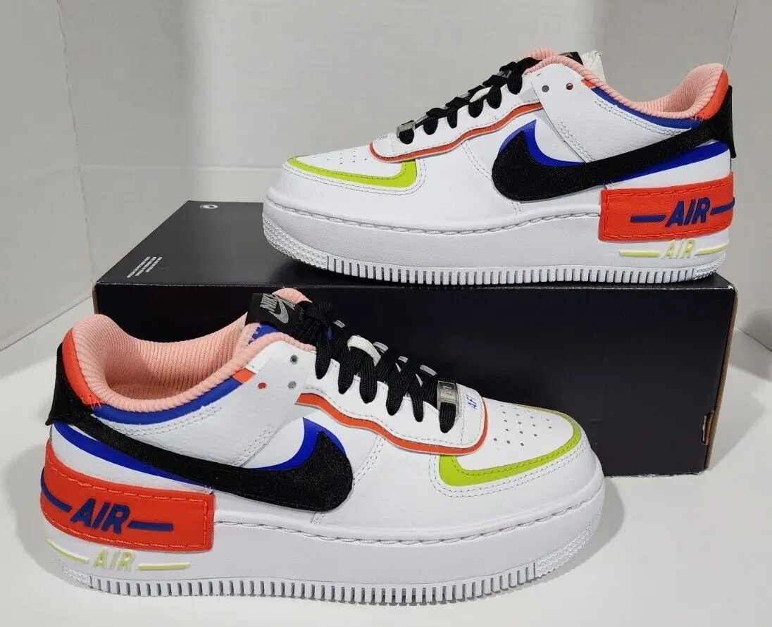 Giày Nike Air Force 1 Shadow 'White Multi' DV2186-100 — ảnh 4