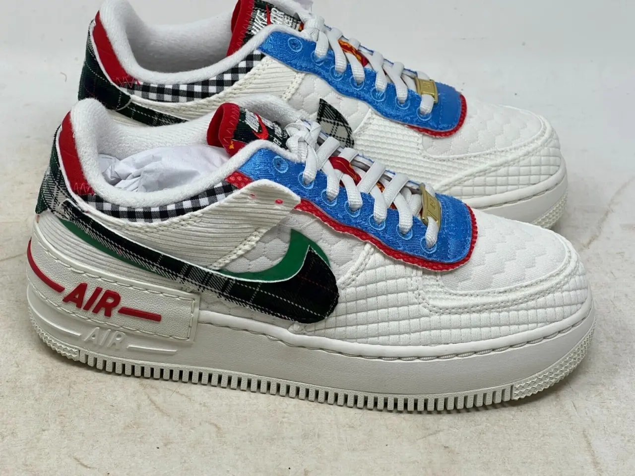 Giày Nike Air Force 1 Shadow 'Multi Material' DZ5193-100 — ảnh 5