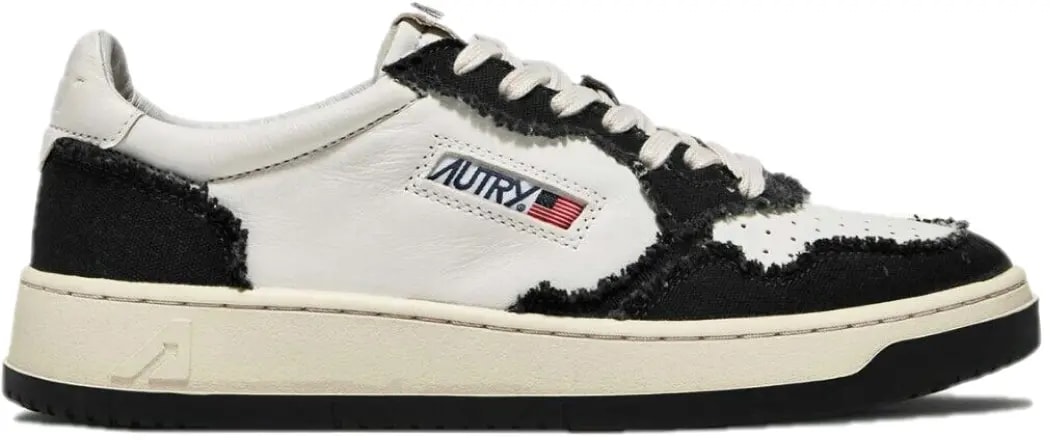 Giày Autry Medalist Low Goatskin 'White Black' AULM-CB02 — kich-thuoc: 39