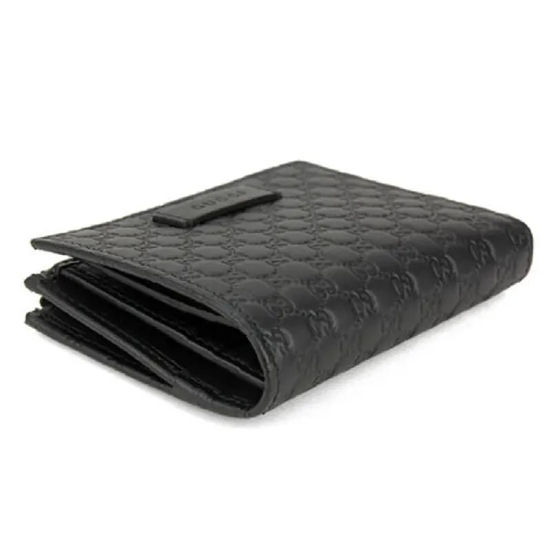 Ví Gucci Micro GG Ssima 'Black' 510318-BMJ1G-1000 — ảnh 4