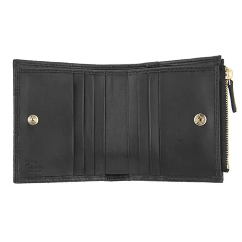 Ví Gucci Micro GG Ssima 'Black' 510318-BMJ1G-1000 — ảnh 5