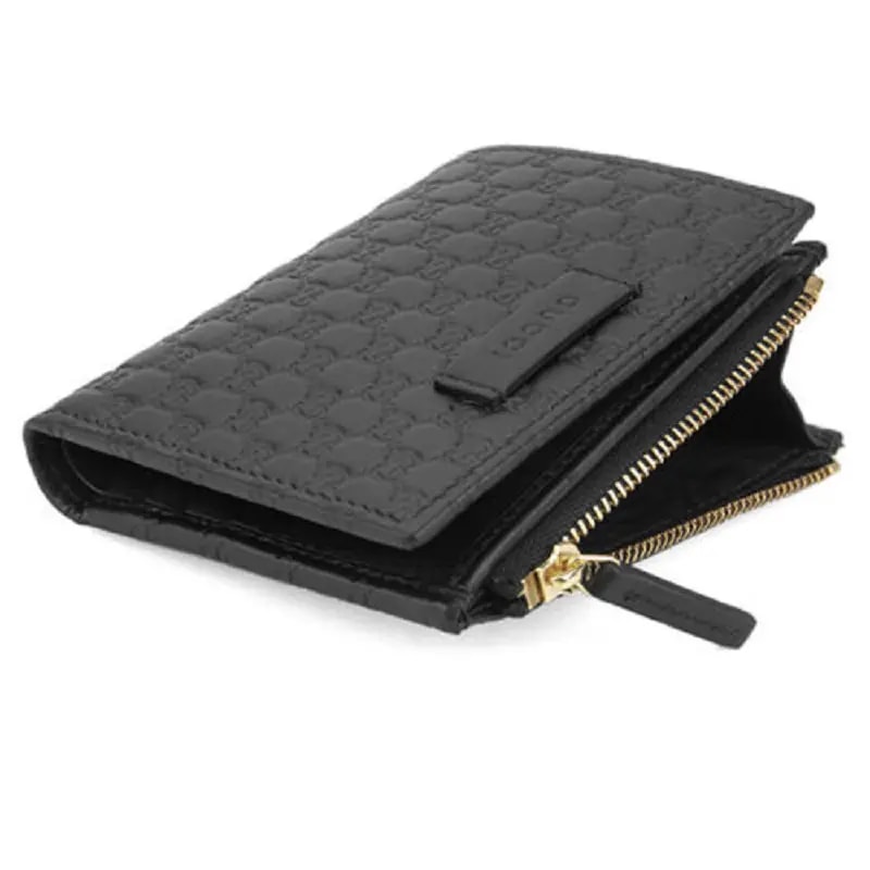 Ví Gucci Micro GG Ssima 'Black' 510318-BMJ1G-1000 — ảnh 3