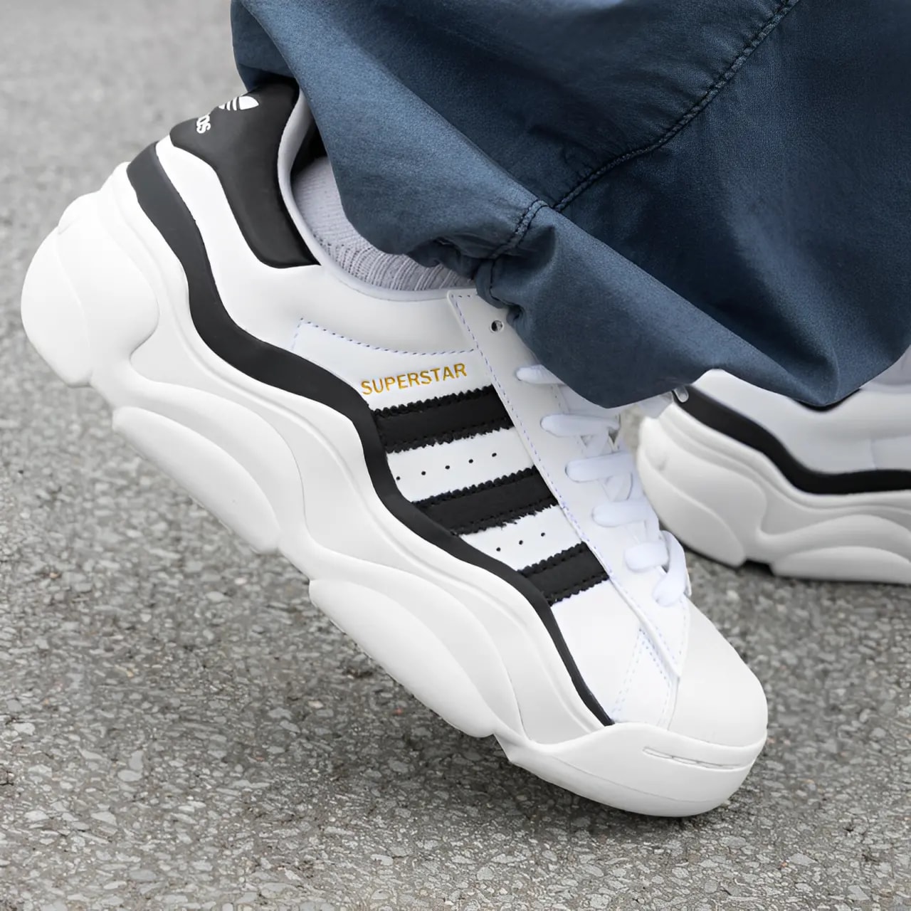 Giày Adidas Superstar Millencon 'Cloud White' HQ9018 — ảnh 3