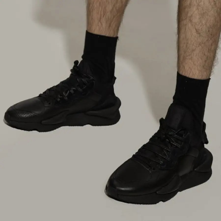 Giày Adidas Y-3 Kaiwa 'Triple Black' IE7255 — ảnh 4