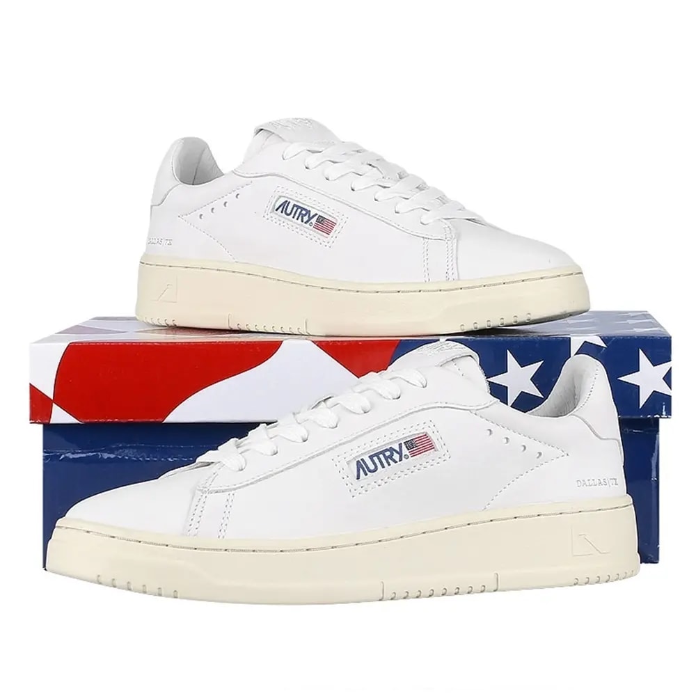 Giày Autry Dallas Low Goatskin 'White' ADLM-GG01 — ảnh 2