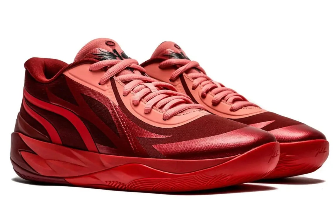 Giày Puma LaMelo Ball MB.02 Lo 'Team Intense Red' 377766-04 — ảnh 2