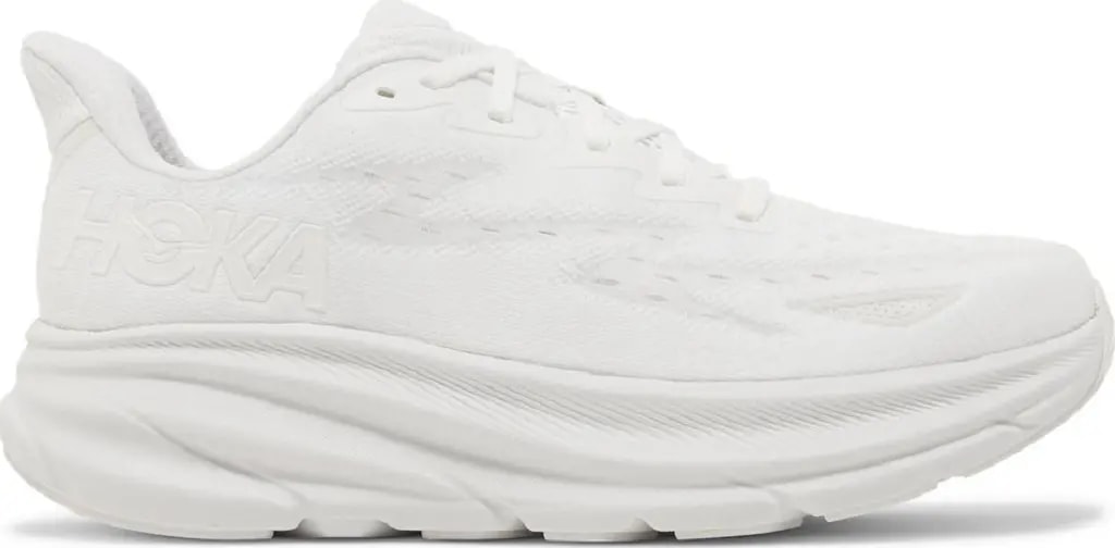 Giày Hoka Clifton 9 'Triple White' 1127895-WWH — kich-thuoc: 40