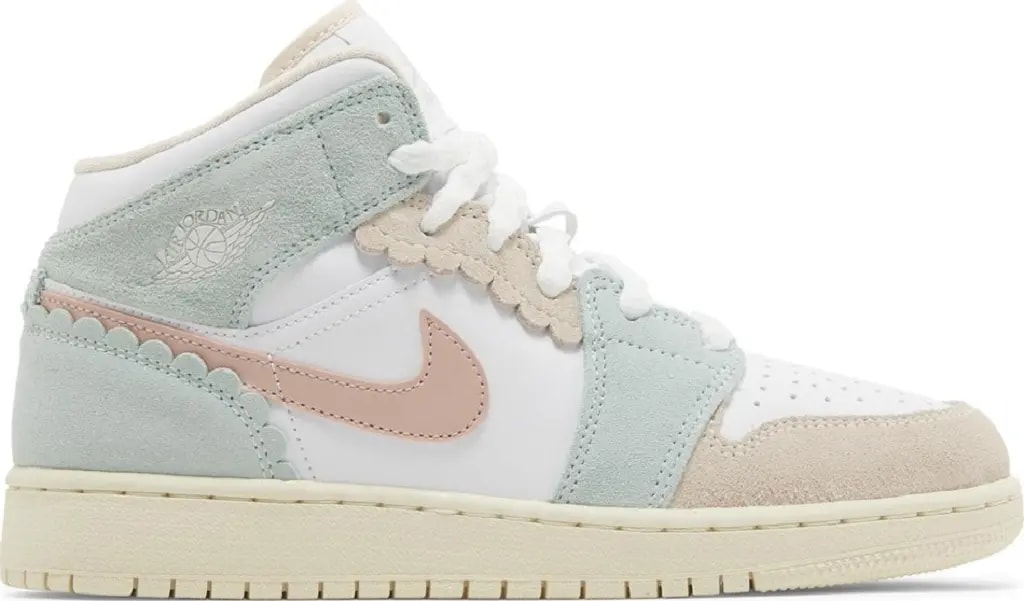 Giày Nike Air Jordan 1 Mid SE GS 'Scalloped Edge' DZ5361-100 — kich-thuoc: 36.5 Giày Nike Air Jordan 1 Mid SE GS 'Scalloped Edge' DZ5361-100 — kich-thuoc: 36.5
