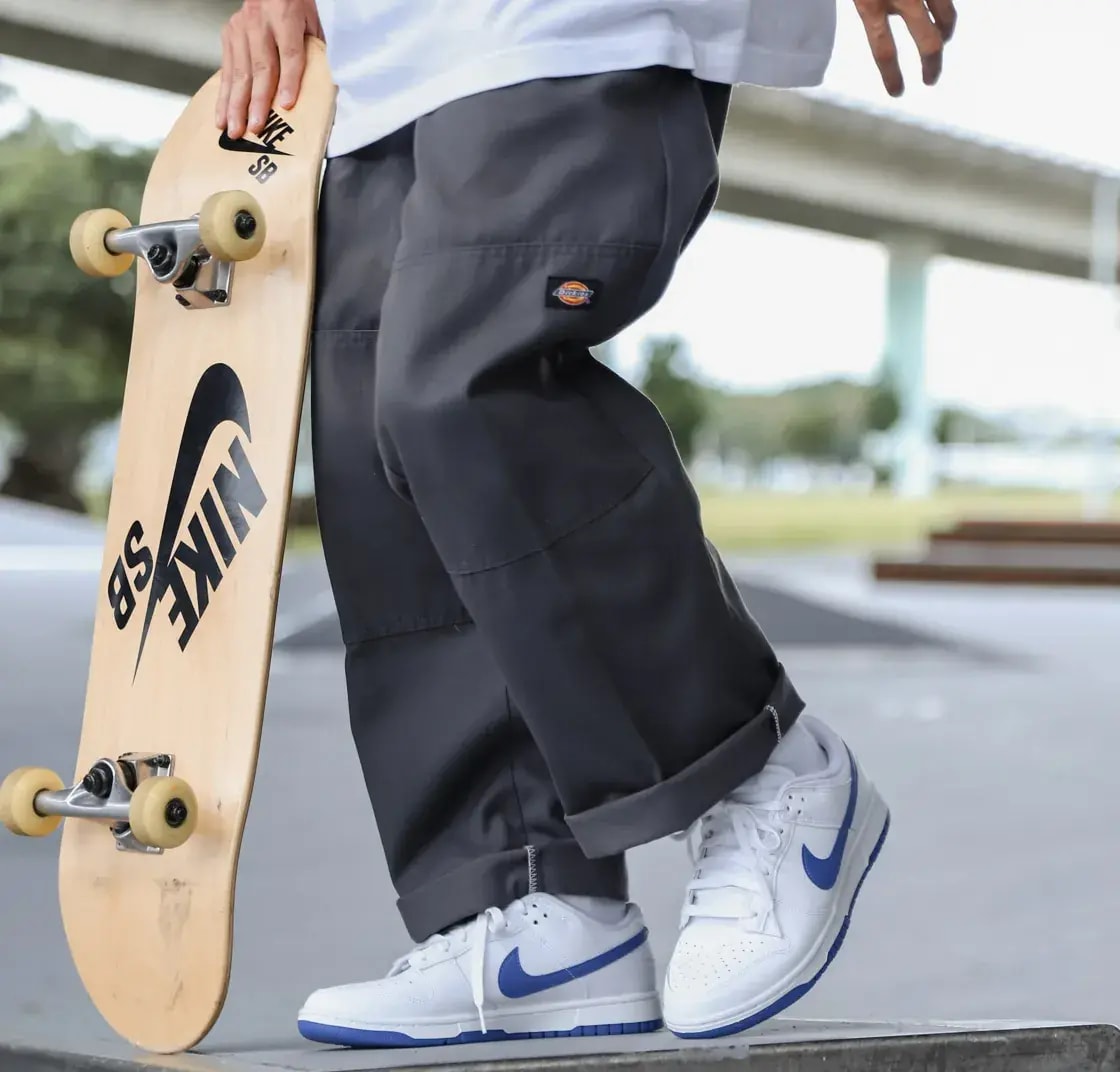 Giày Nike Dunk Low 'White Hyper Royal' DV0831-104 — ảnh 3