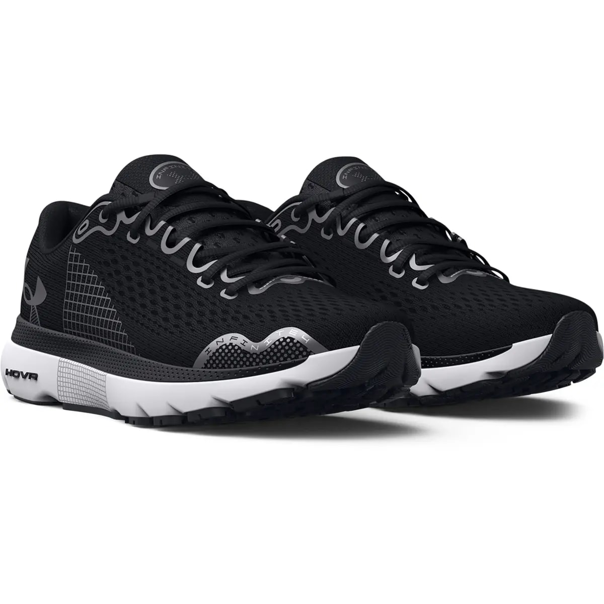 Giày Under Armour HOVR Infinite 4 'Black White' 3024905-001 — ảnh 2