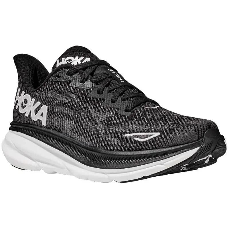 Giày Hoka Clifton 9 'Black White' 1127895-BWHT — ảnh 2