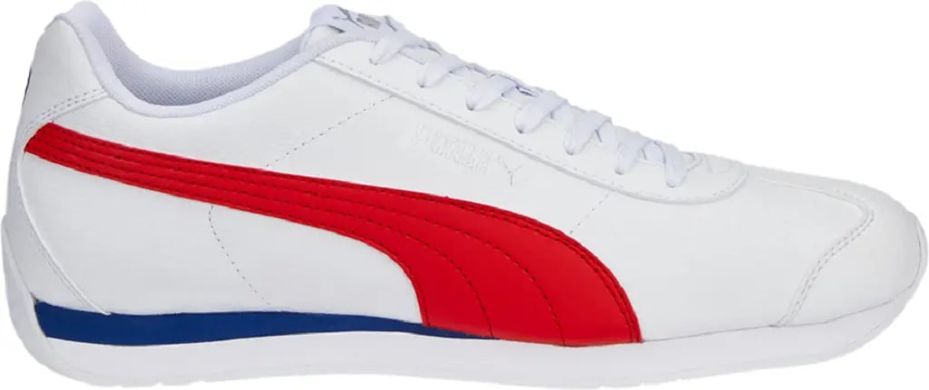 Giày Puma Turin 3 'White High Risk Red' 383037-08 — kich-thuoc: 36