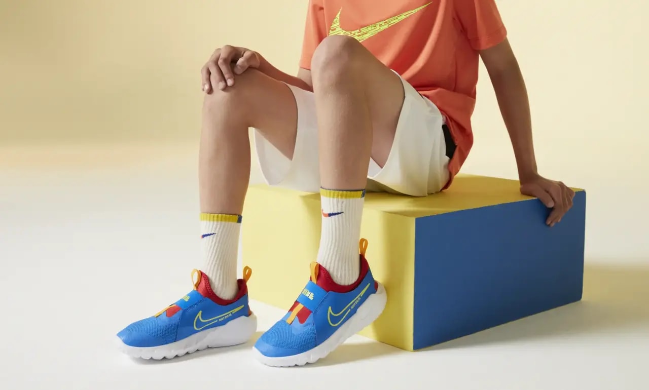 Giày Nike Flex Runner 2 GS 'Blue Green' DJ6038-402 — ảnh 2